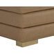 Radcliff Milliken Cognac Banquette